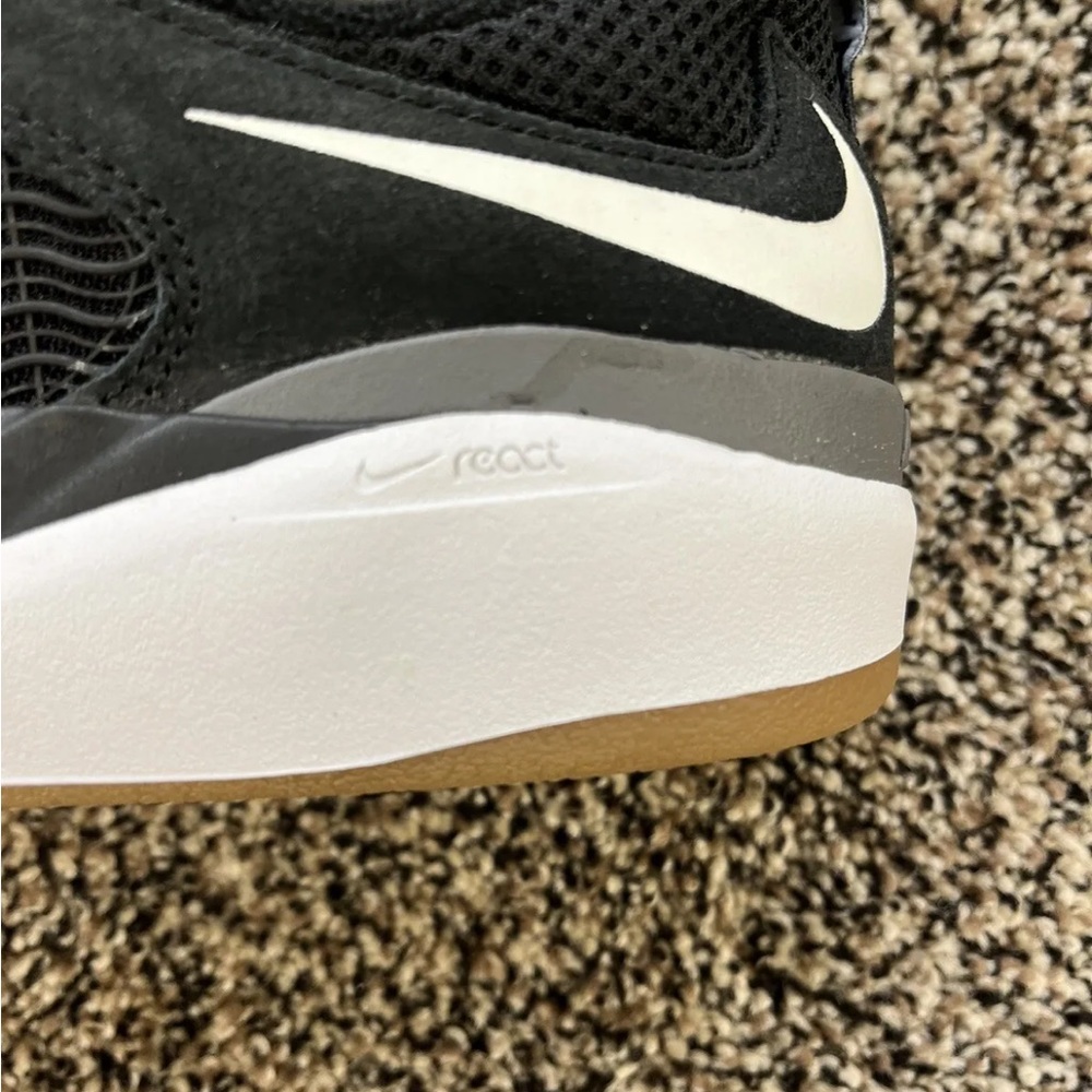 Nike SB Ishod Wair Mens Size 6 Black White Skate Sneakers Shoes DC7232-001 - Picture 5 of 8